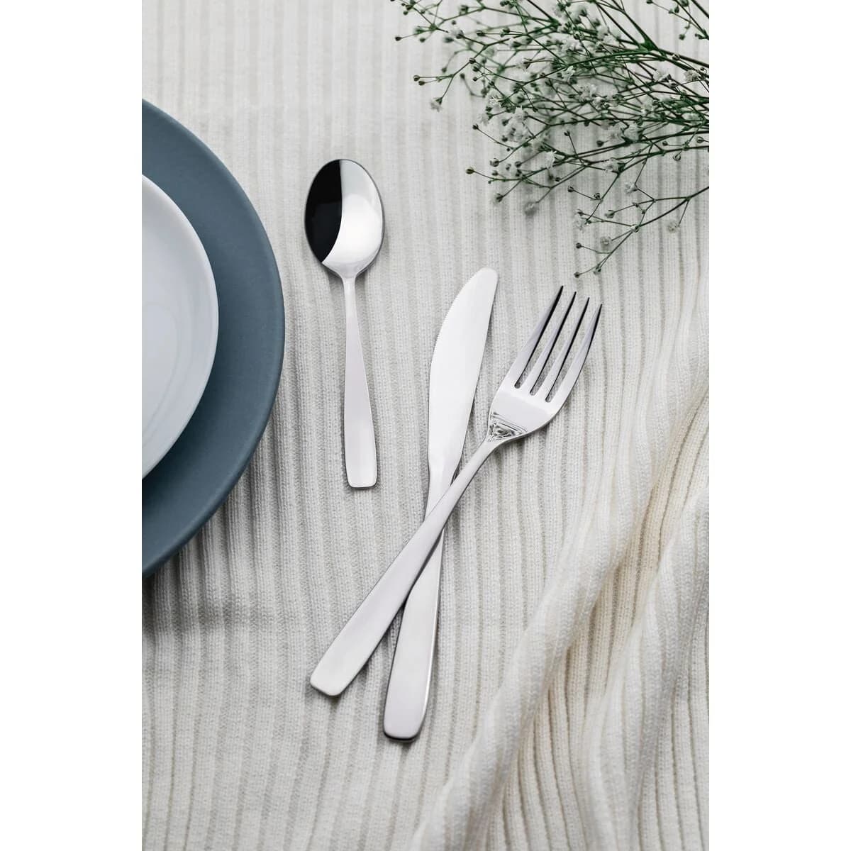 Tenedores de mesa Tramontina Cosmos de acero inoxidable pack de 12 unidades — imagen 4 de 5