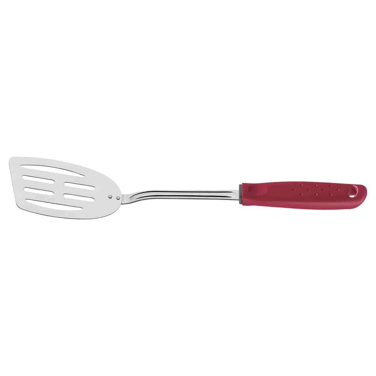 Espátula Tramontina Utilità de acero inoxidable 36.1 cm con mango rojo — imagen 1 de 2