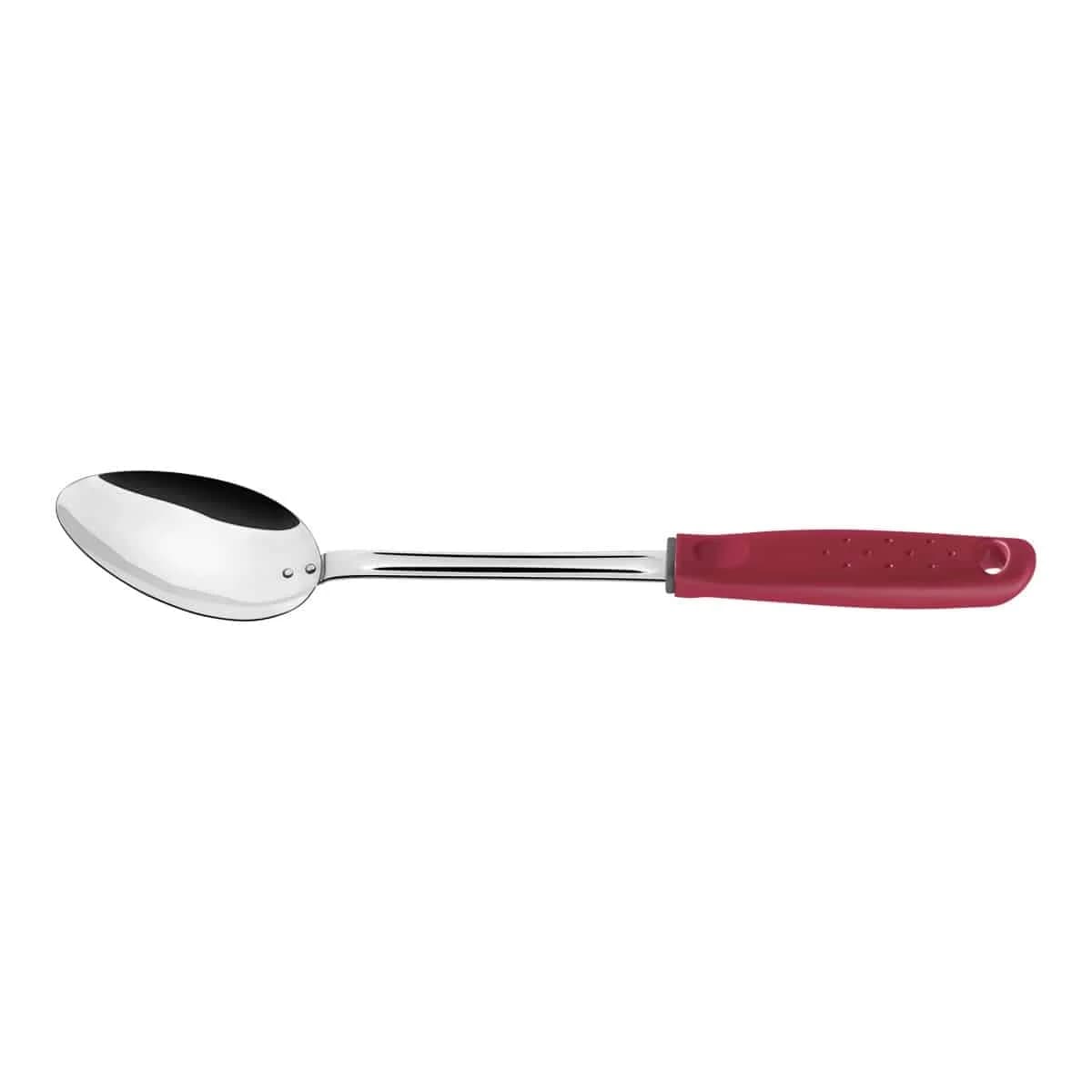 Cuchara para servir Tramontina Utilità de acero inoxidable color rojo — imagen 1 de 2