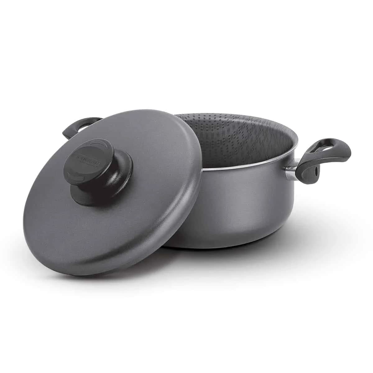 Cacerola antiadherente con tapa de aluminio Tramontina Paris 20 cm 3 L — imagen 1 de 3