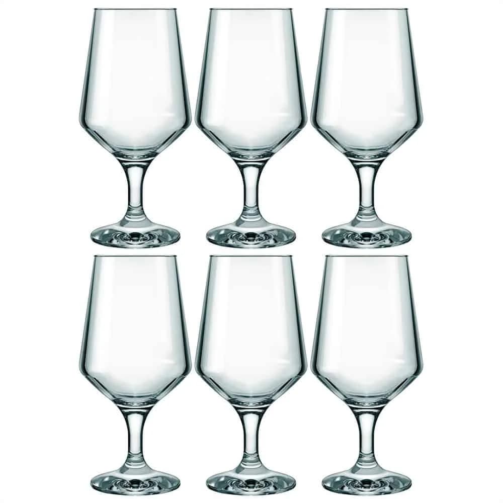 Copa Vidrio Cerveza Nadir 400 Ml X6 Unid. Brunello — imagen 1 de 2