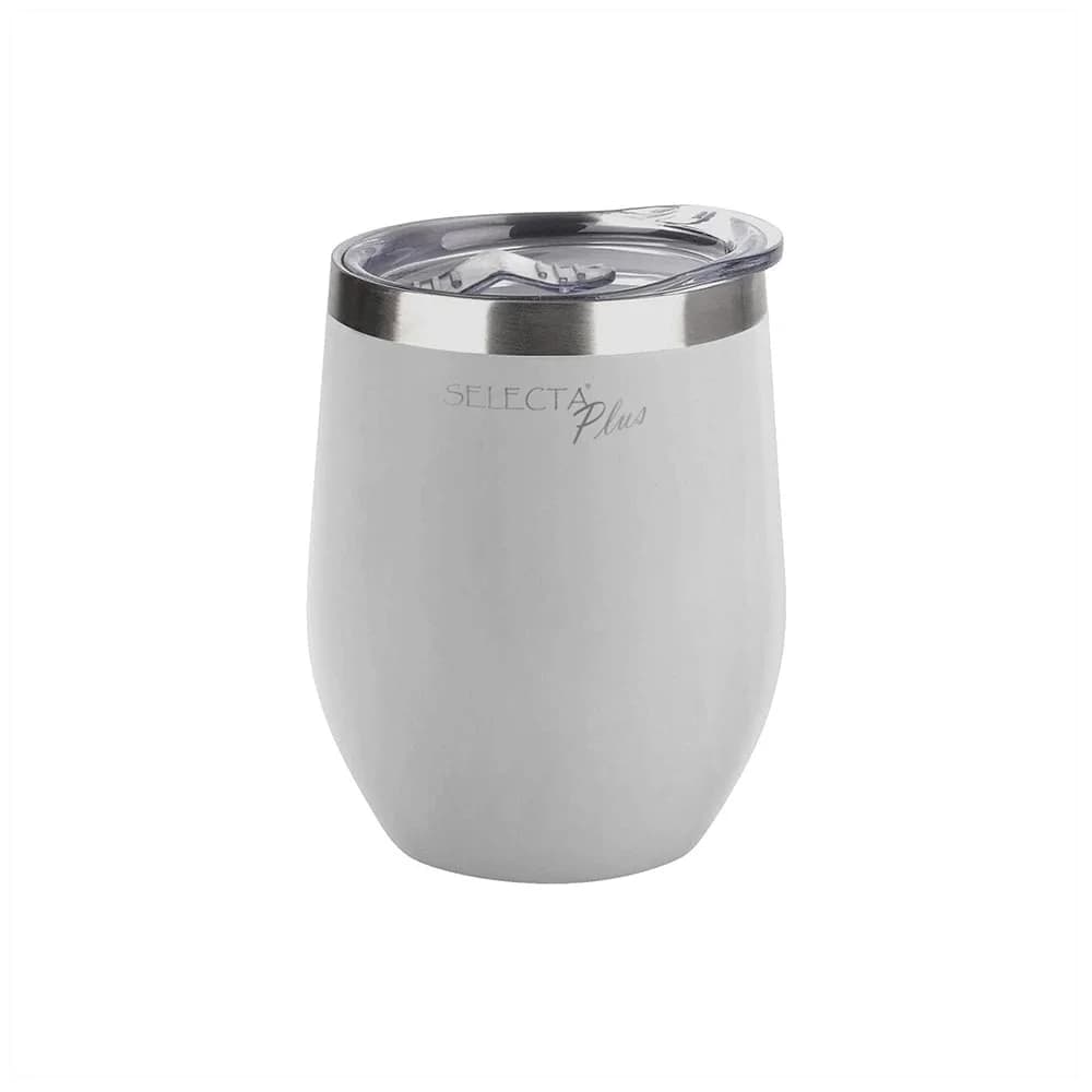 Vaso Mate Termico Con Tapa Acero Inoxidable 350 Ml Grupo Dos — imagen 3 de 7