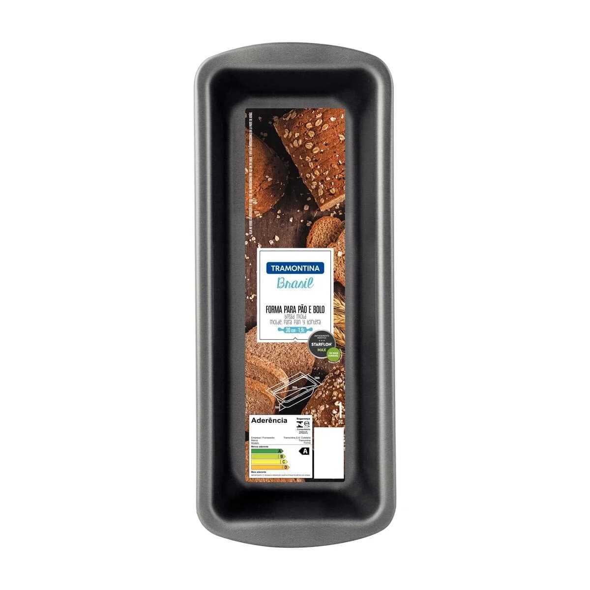 Budinera para pan y tortas Tramontina Brasil antiadherente 30 cm 1.9 L — imagen 2 de 3