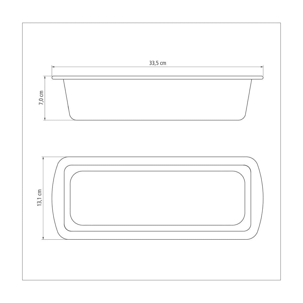 Budinera para pan y tortas Tramontina Brasil antiadherente 30 cm 1.9 L — imagen 3 de 3