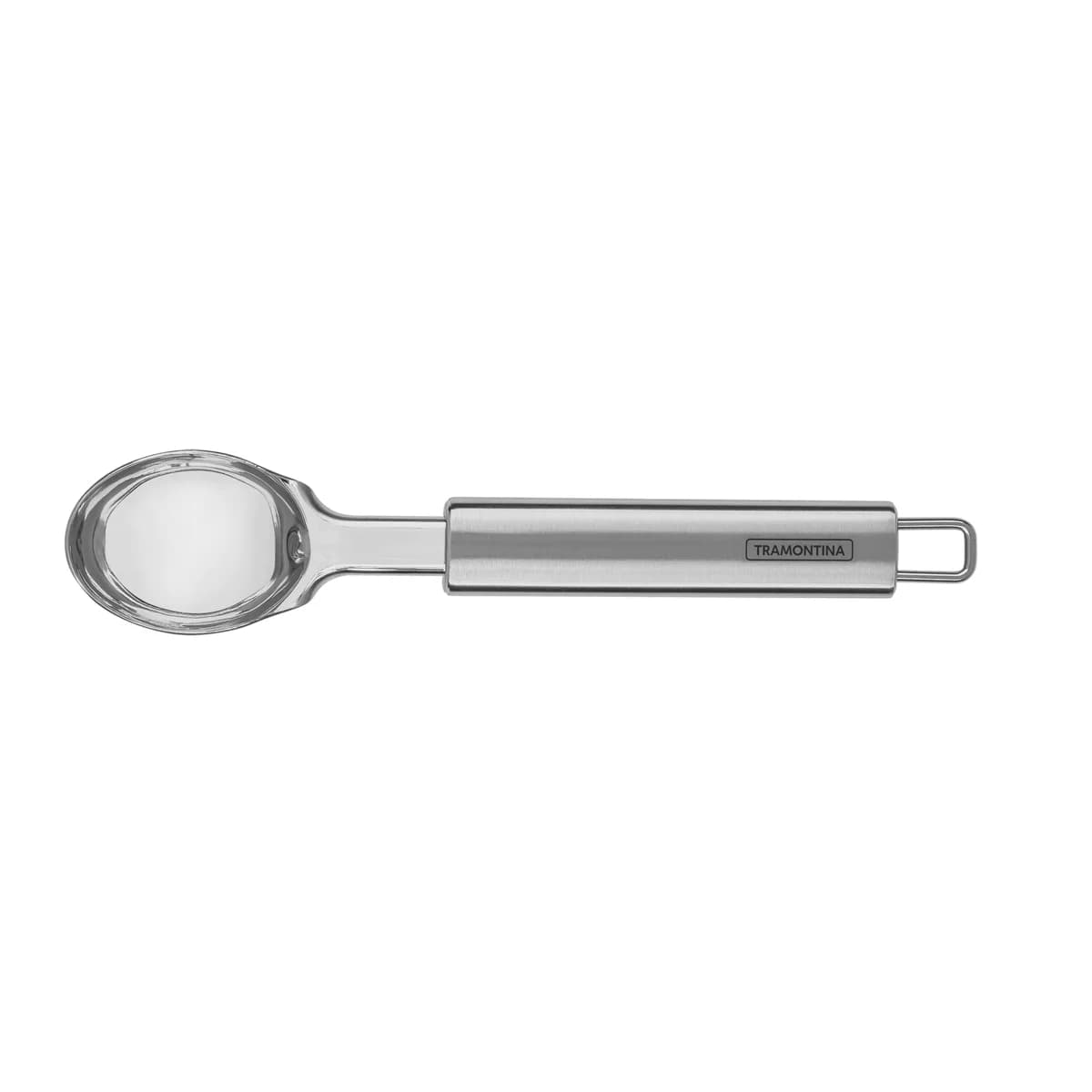 Cuchara para helado Tramontina Marffim de acero inoxidable 21 cm — imagen 2 de 4
