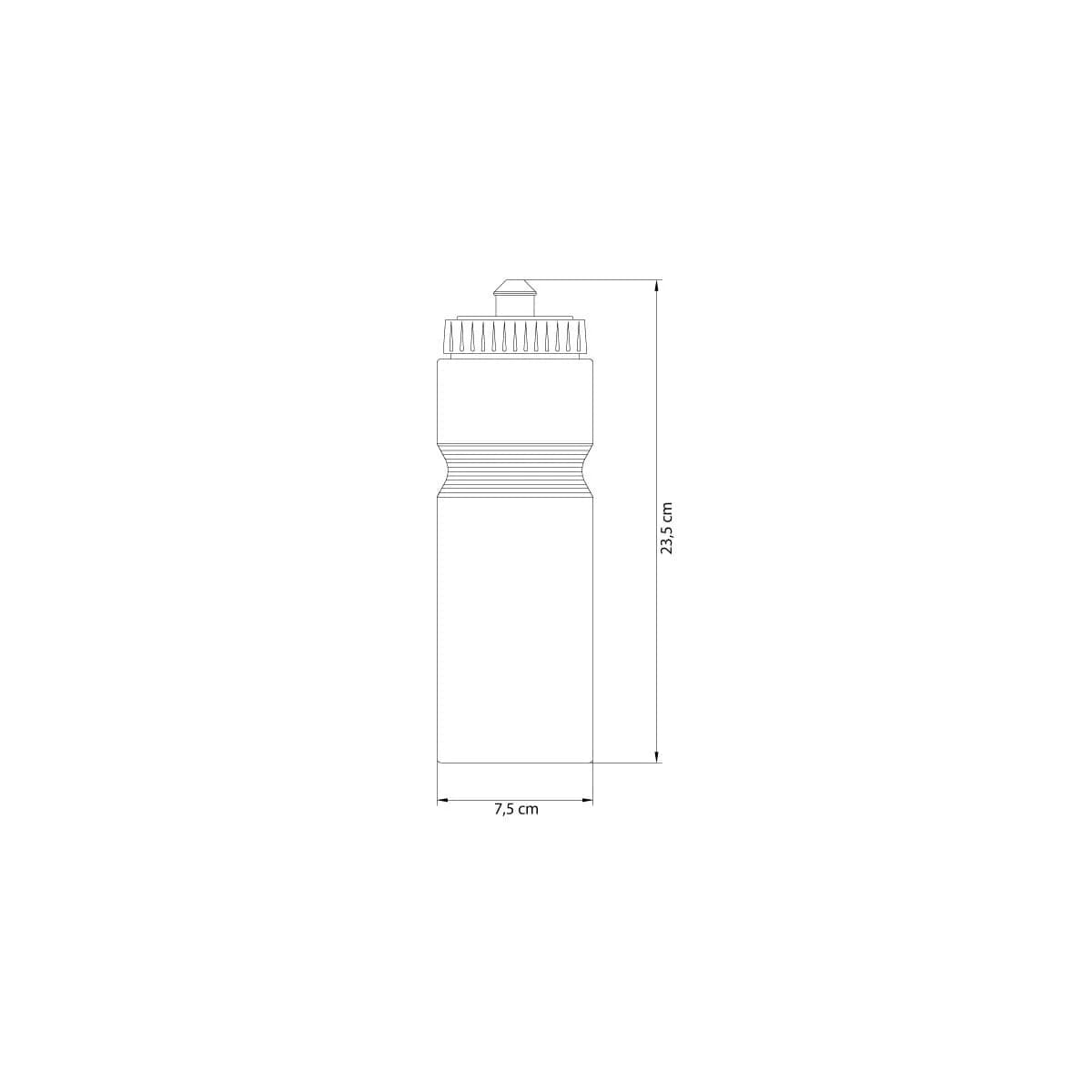 Botella deportiva de agua Tramontina 750 ml — imagen 2 de 5