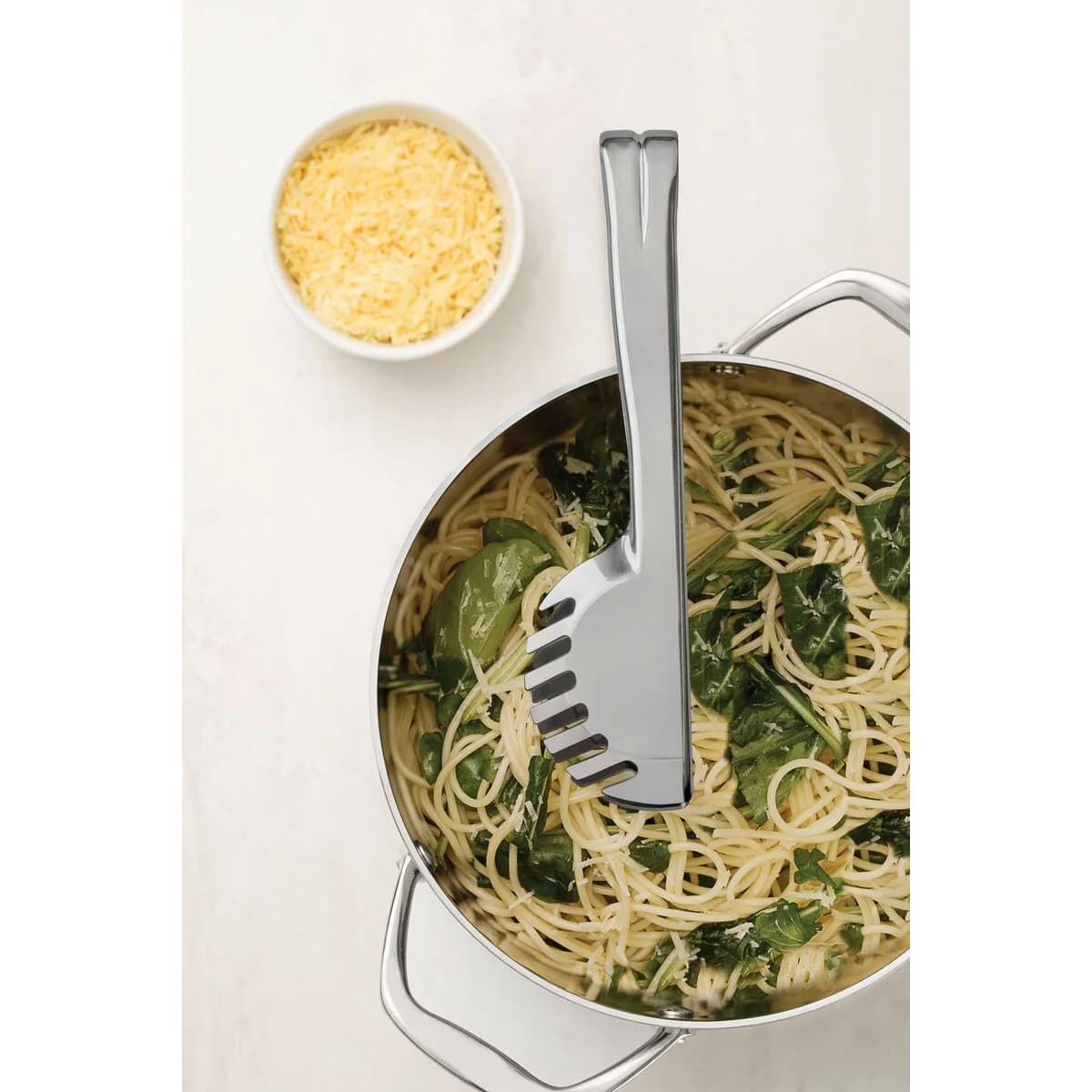 Pinza para pasta Tramontina Utility de acero inoxidable 20.8 cm — imagen 5 de 6