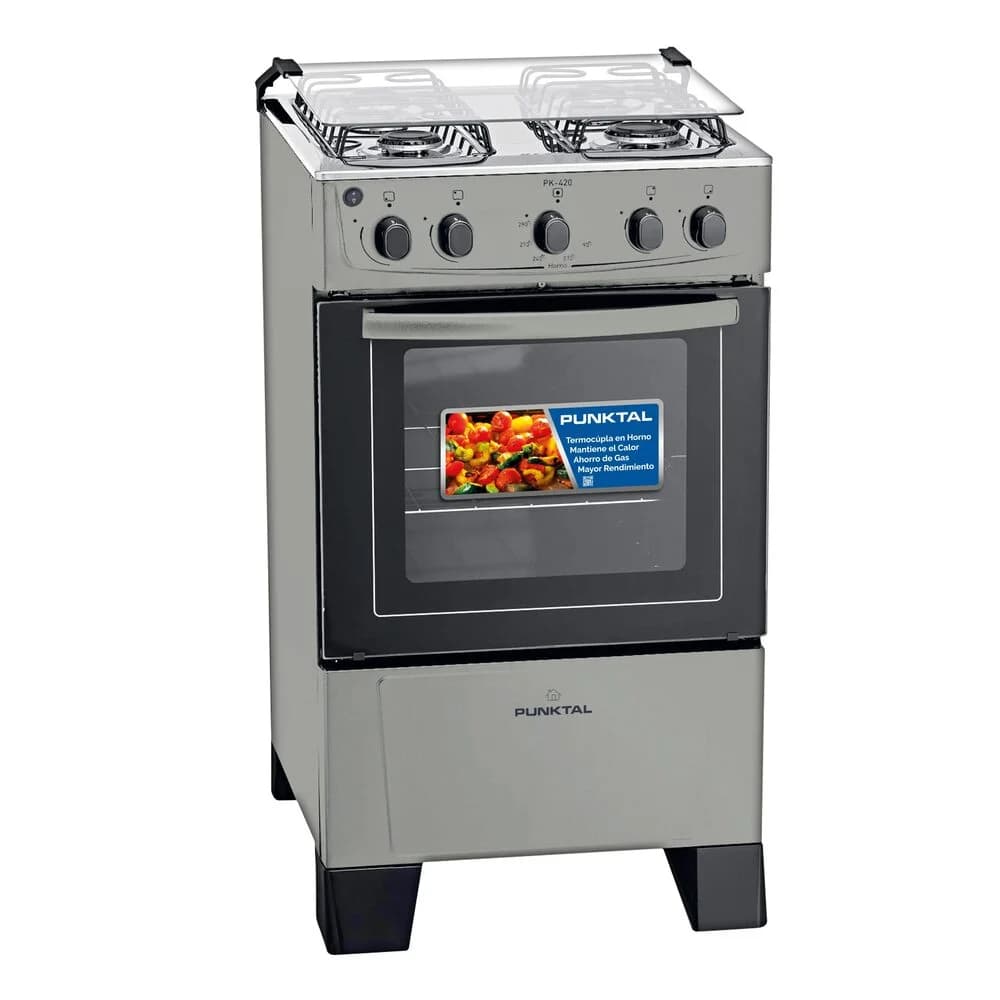 Cocina Punktal Pk-420 4 Hornallas Encendido Electr Gas — imagen 1 de 1
