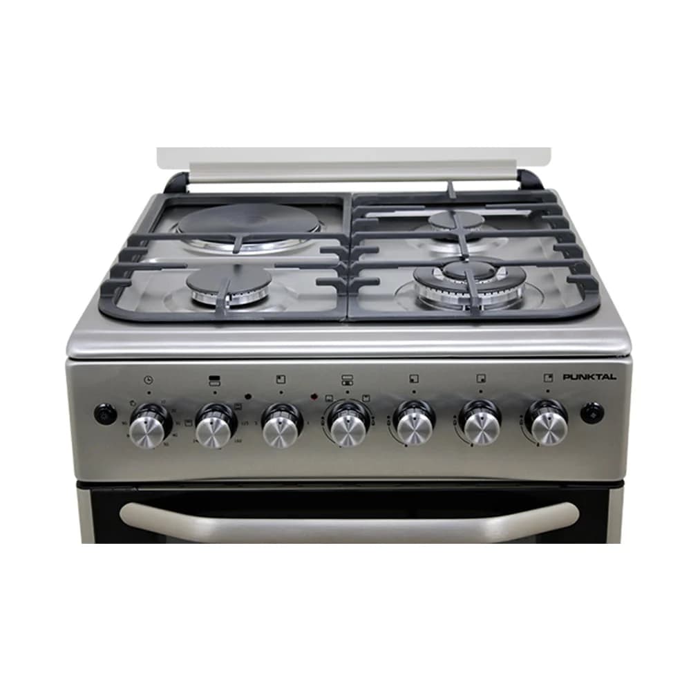 Cocina Punktal Doble Horno Pk-1980 Dtk Electrico Gas Timer — imagen 2 de 3