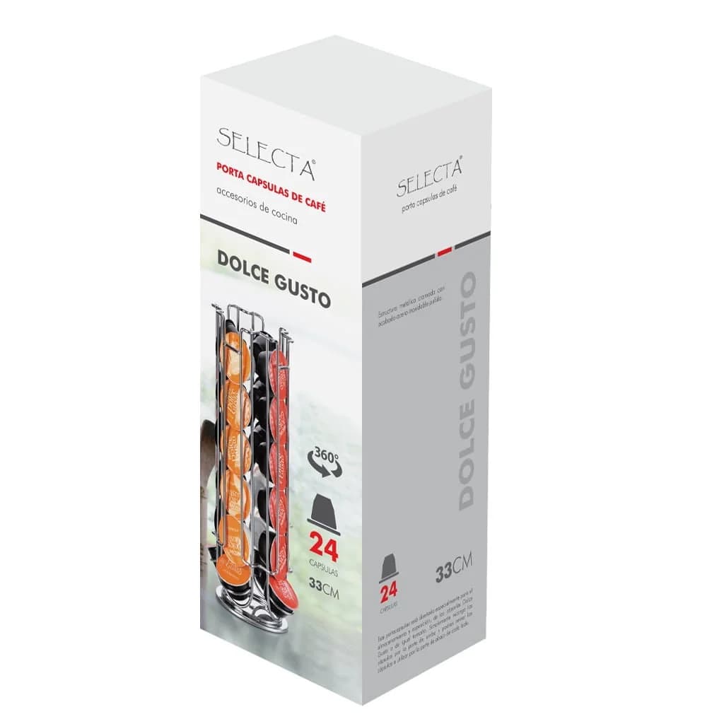 Soporte Giratorio Cafe Dolce Gusto Metal 24 Capsulas — imagen 3 de 4