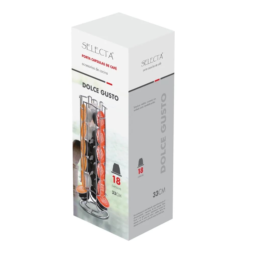 Soporte Capsulas Cafe Dolce Gusto 33 Cm X 12 Cm 18 Capsulas — imagen 2 de 2