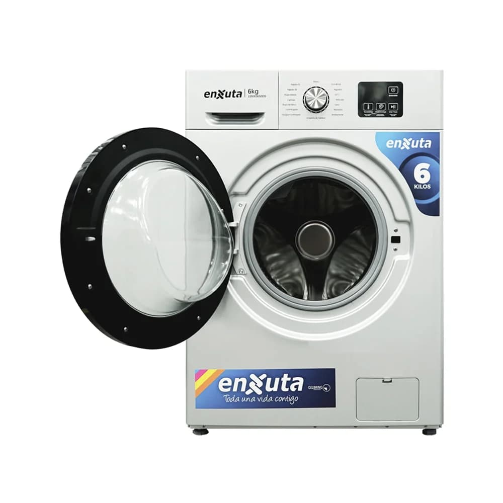 Lavarropa Enxuta 6 Kg Digital Silver LENX0650DS 1000 Rpm — imagen 1 de 4