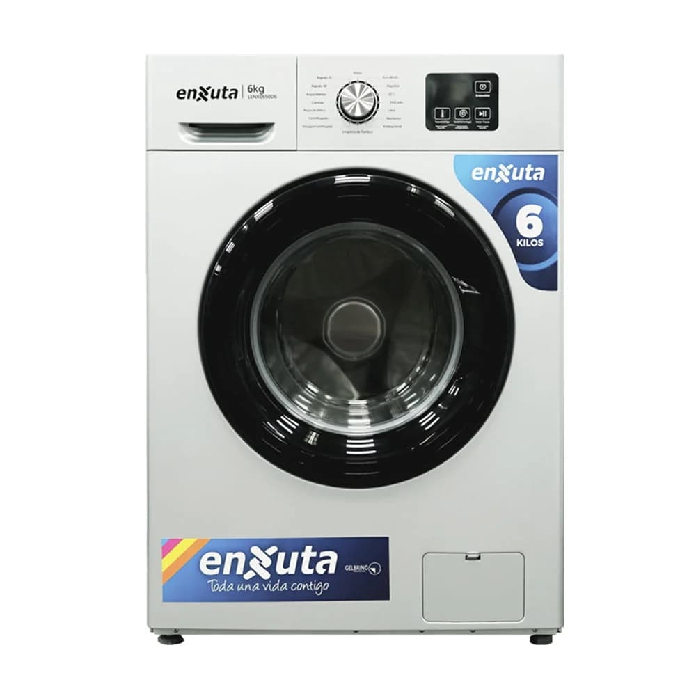 Lavarropa Enxuta 6 Kg Digital Silver LENX0650DS 1000 Rpm — imagen 3 de 4