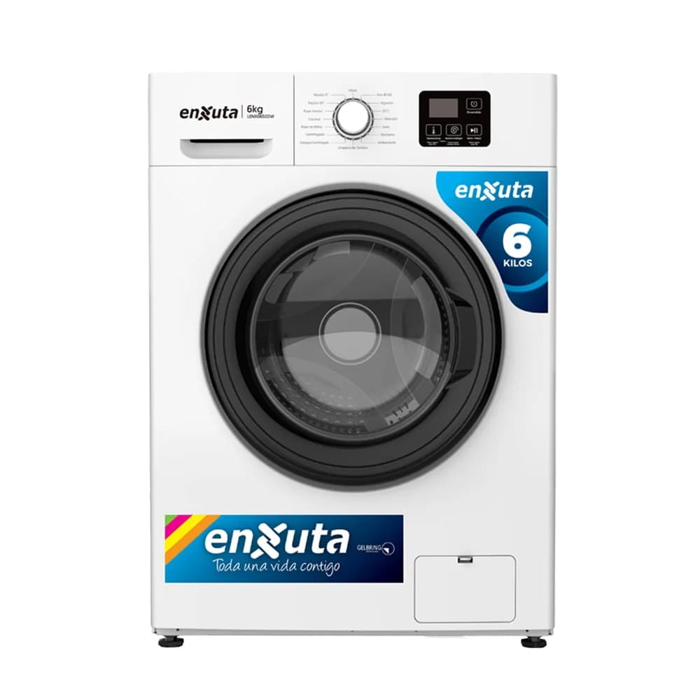 Lavarropas Enxuta Carga Frontal Lenx0650dw 1000 Rpm 6kg — imagen 1 de 1