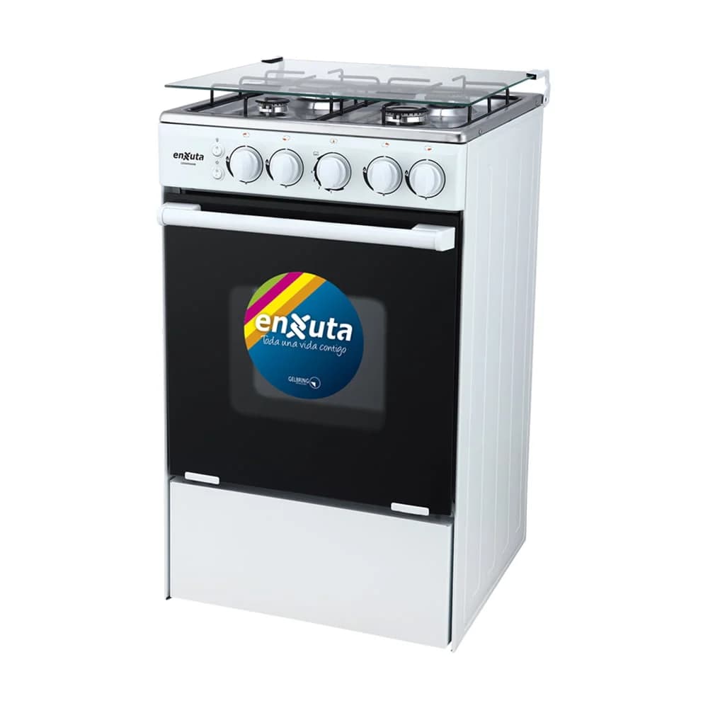 Cocina Enxuta Cenx9504w A Gas/electrica 4 Hornallas Blanca — imagen 1 de 1