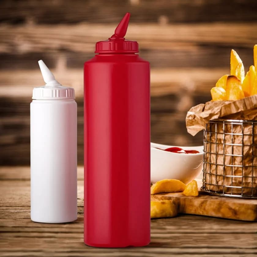 Pote Para Salsas Dispensador Mayonesa Ketchup 500 Ml — imagen 2 de 5