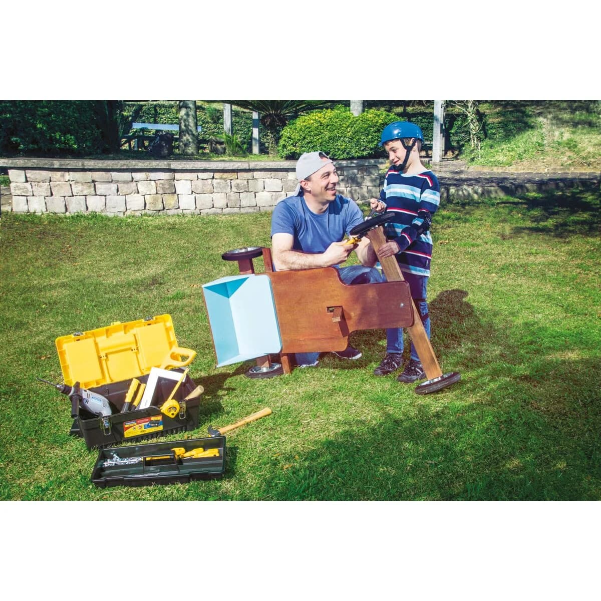 Cinta métrica de acero con doble freno Tramontina Master 5 m — imagen 5 de 5