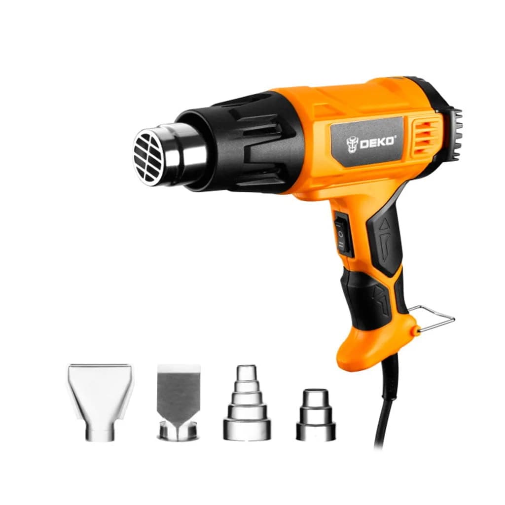 Pistola De Calor 2000w Dkhg03 Deko 220 V 50 Hz Accesorios — imagen 1 de 3