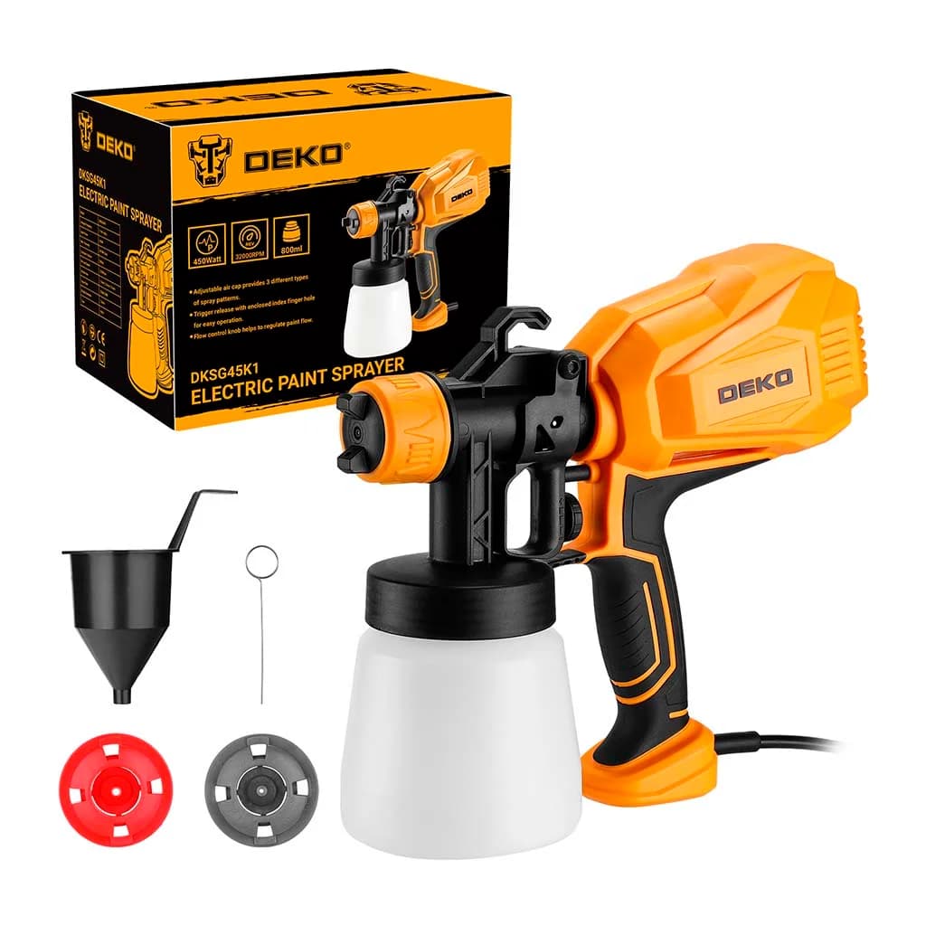 Pistola De Pintar 800ml 450w Dksg45k1-dksg45x1 Deko — imagen 3 de 3