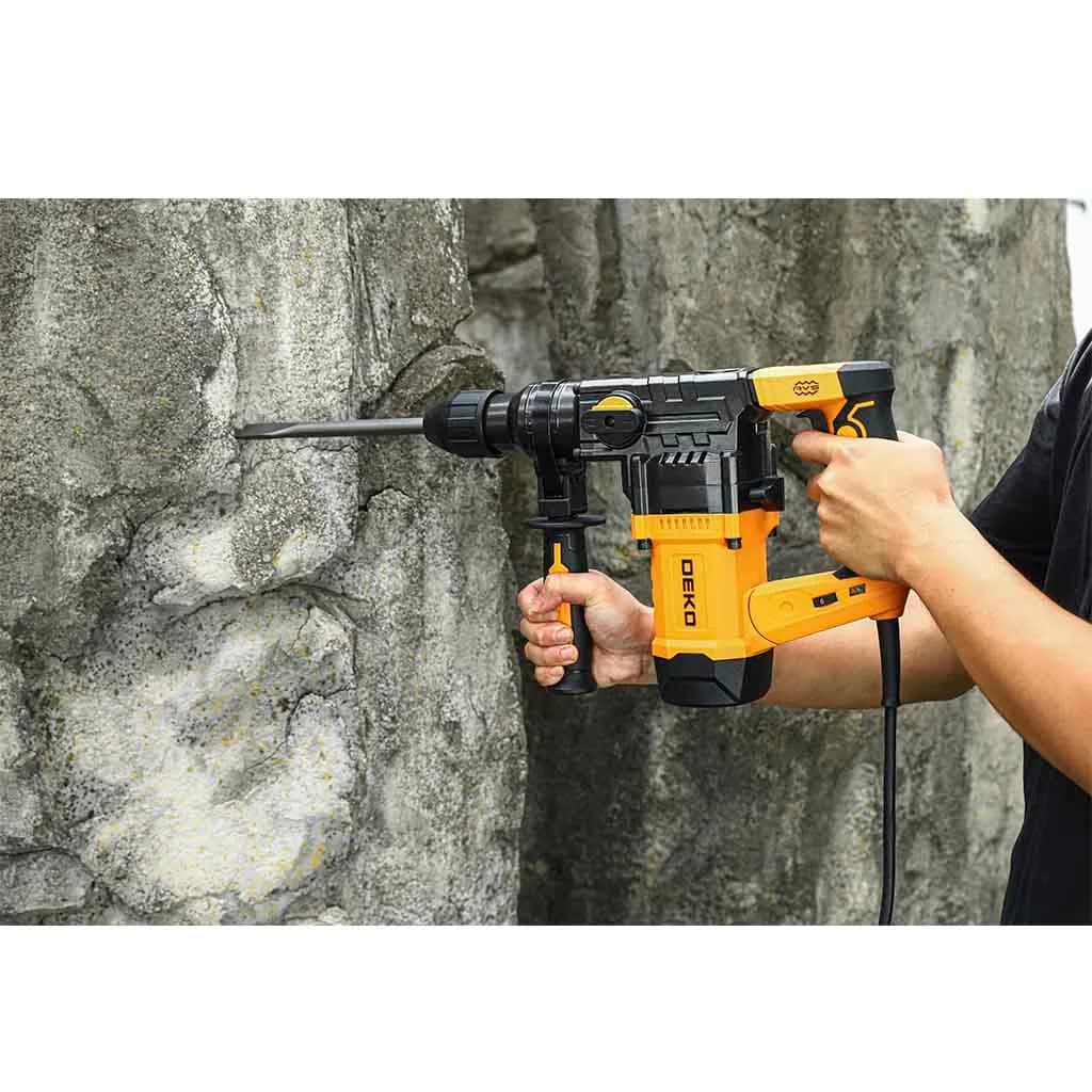 Rotomartillo 32mm 1500w 6j Sds Plus Dkrh32t15 Deko 230v — imagen 5 de 5