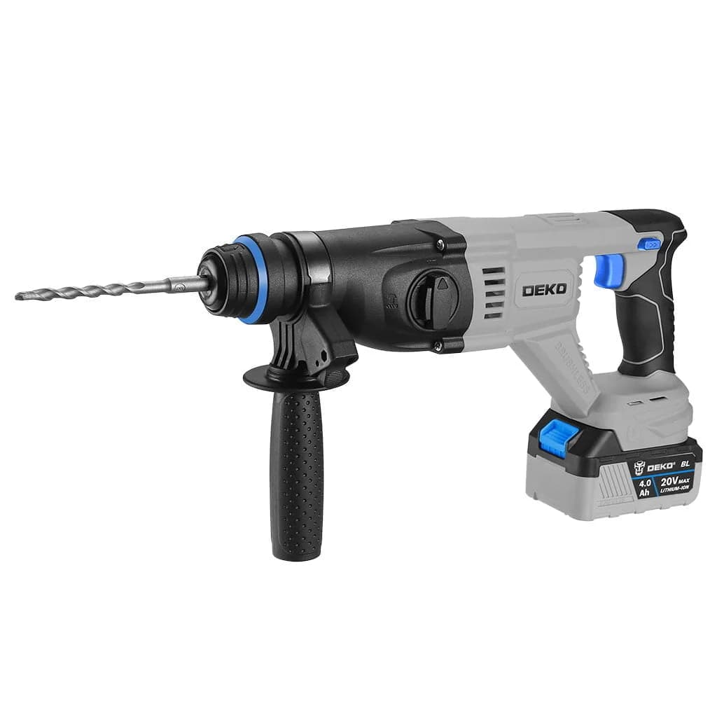 Rotomartillo Deko Dkbl20rh01 20v Brushless Bateria 3.2 J — imagen 2 de 5