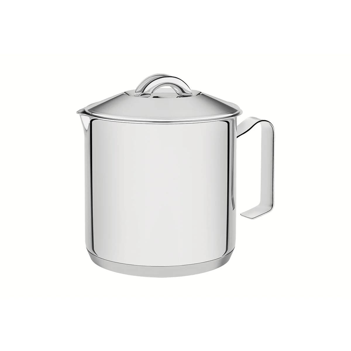 Hervidor con tapa Tramontina Solar de acero inoxidable triple fondo para inducción 14 cm 2 L — imagen 1 de 4