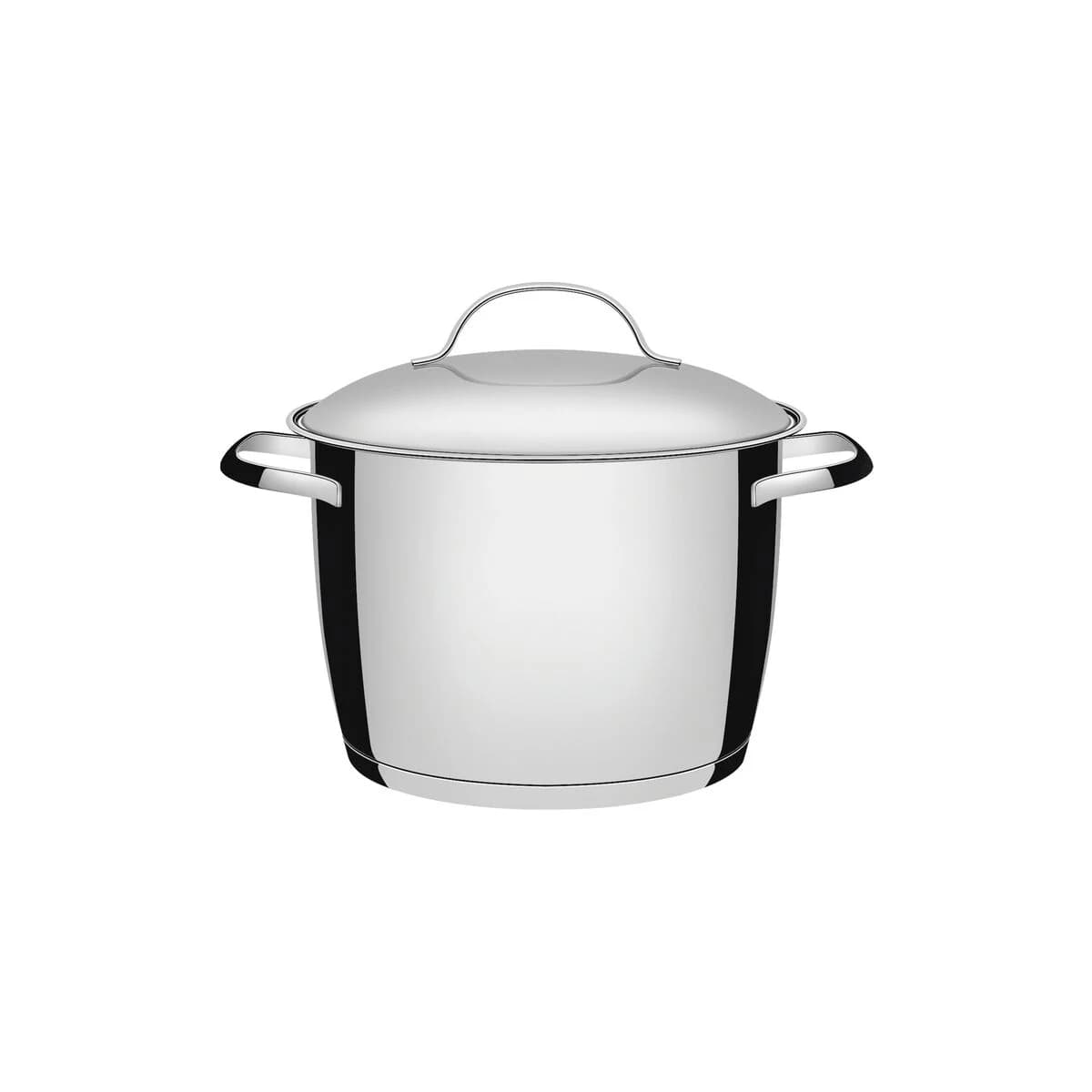 Olla de acero inoxidable Tramontina Allegra triple fondo para inducción 20 cm 4.4 L con tapa