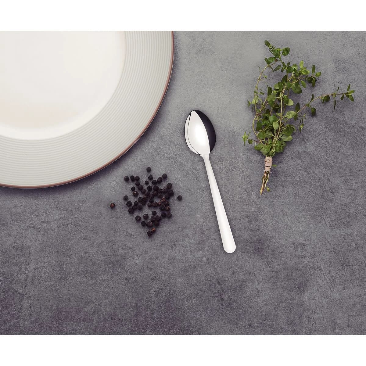 Cuchara De Cafe Tramontina Gastronomia X 12 Unid. Malibu — imagen 4 de 4