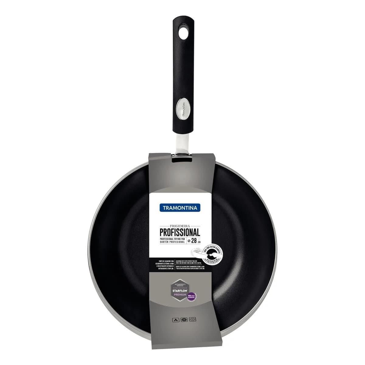 Sartén para saltear Tramontina Profissional antiadherente 28 cm 3.3 L — imagen 2 de 6