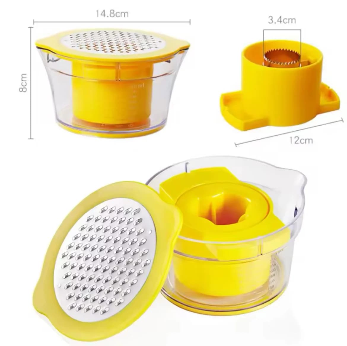 Desgranador De Choclo Manual Maiz Rallador 2 En 1 — imagen 2 de 5