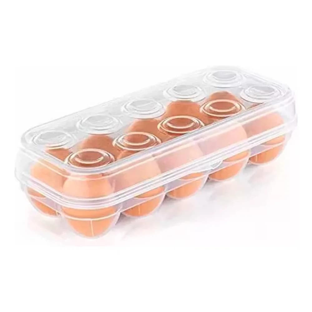 Huevera Organizador De Huevos Para 10 Unidades Plastica — imagen 1 de 3