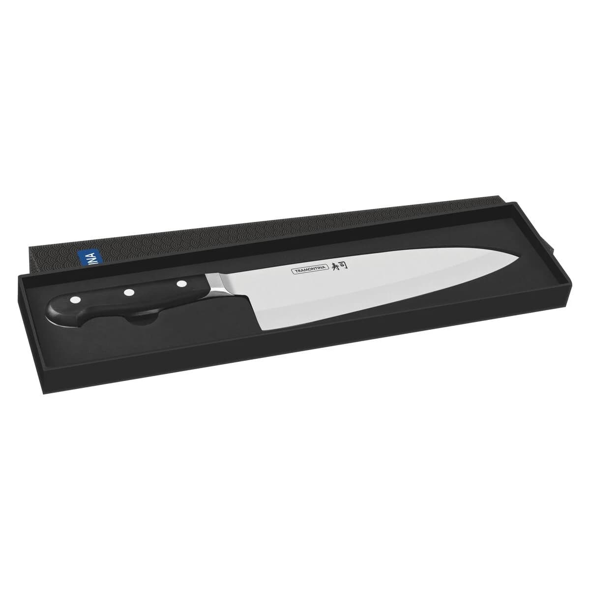 Cuchillo Deba Tramontina Sushi Gold de acero inoxidable 8 pulgadas — imagen 2 de 7