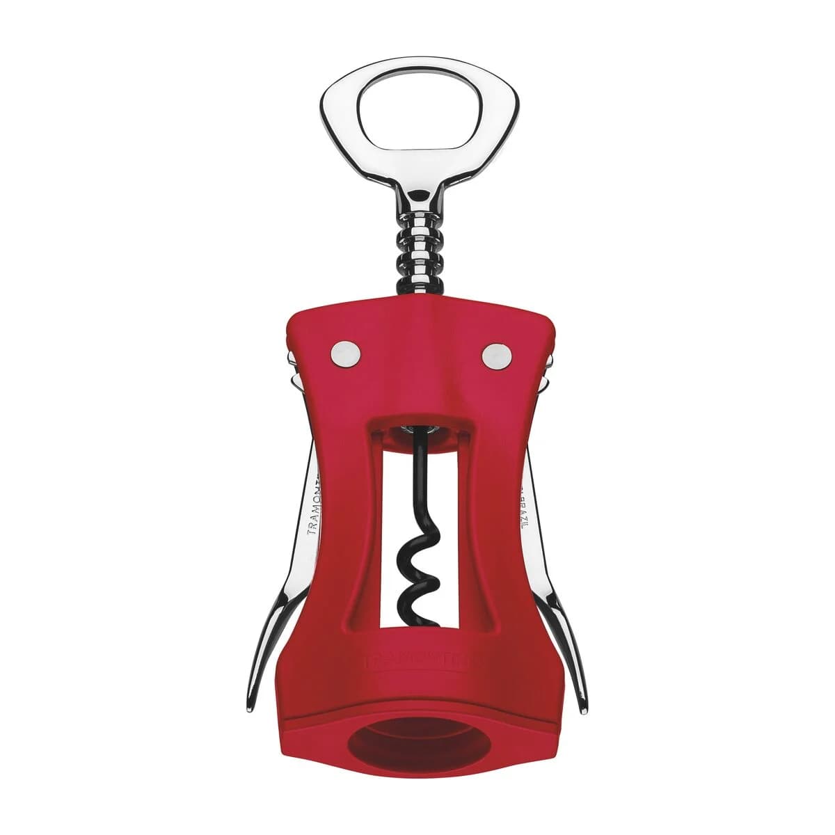 Sacacorchos con abridor de zamak Tramontina Harmoniza rojo — imagen 1 de 4