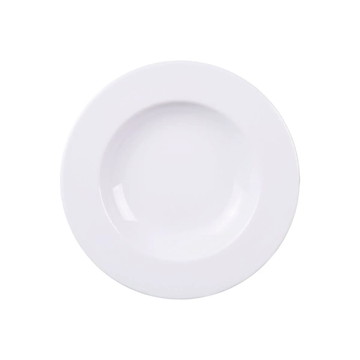 Plato De Porcelana Hondo Tramontina Elena 23 Cm Reforzado — imagen 1 de 3