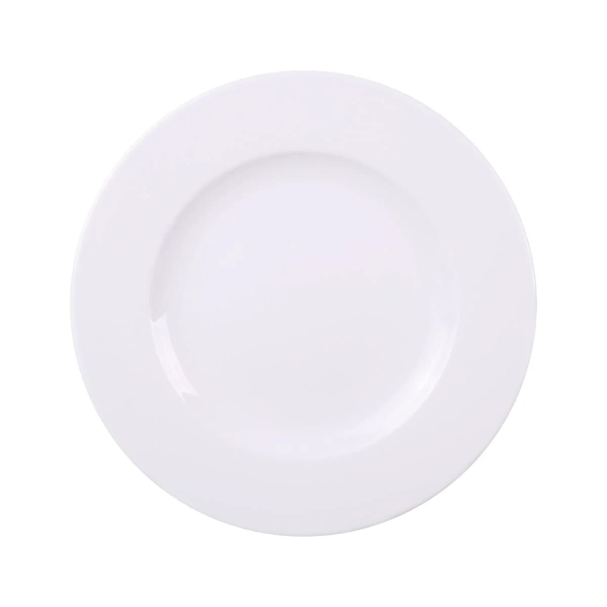 Plato De Porcelana Llano Tramontina Elena 27 Cm Reforzado — imagen 1 de 4