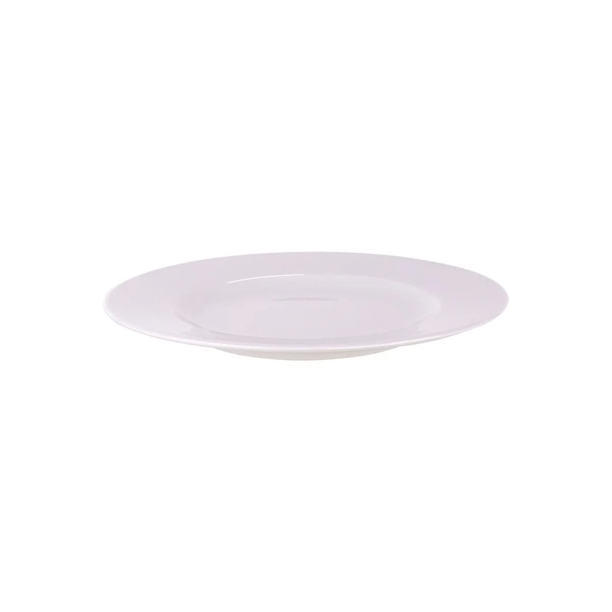 Plato De Porcelana Llano Tramontina Elena 27 Cm Reforzado — imagen 2 de 4