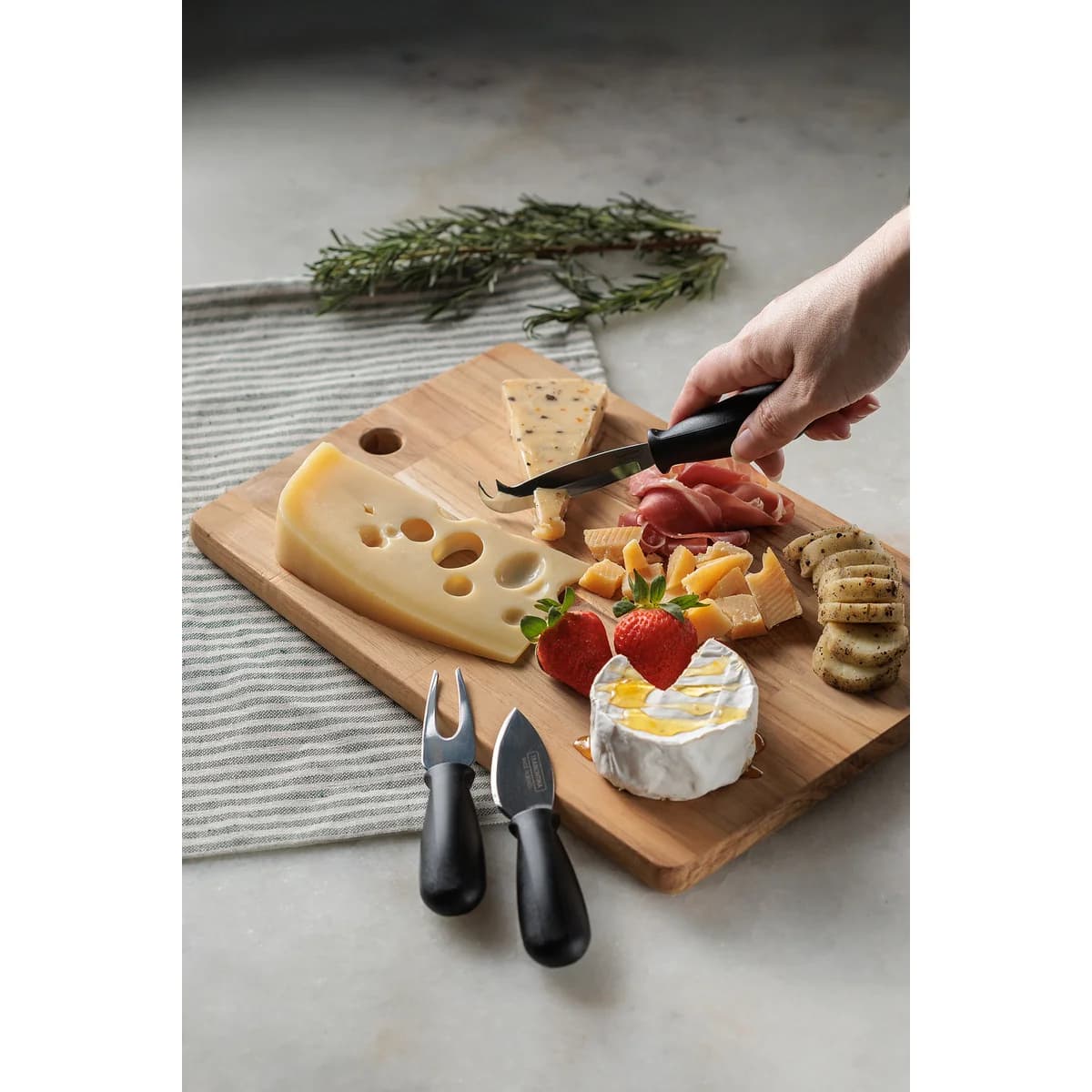 Tabla De Cocina Tramontina Rectangular Kitchen 34 X 23 Cm — imagen 3 de 3