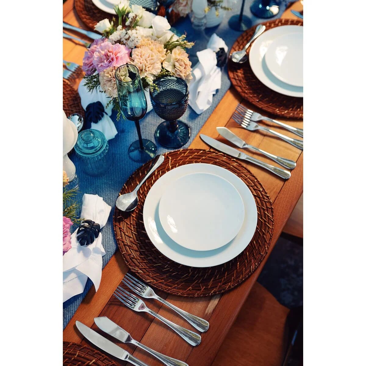 Plato Llano De Porcelana Tramontina Sophia 28 Cm — imagen 4 de 4
