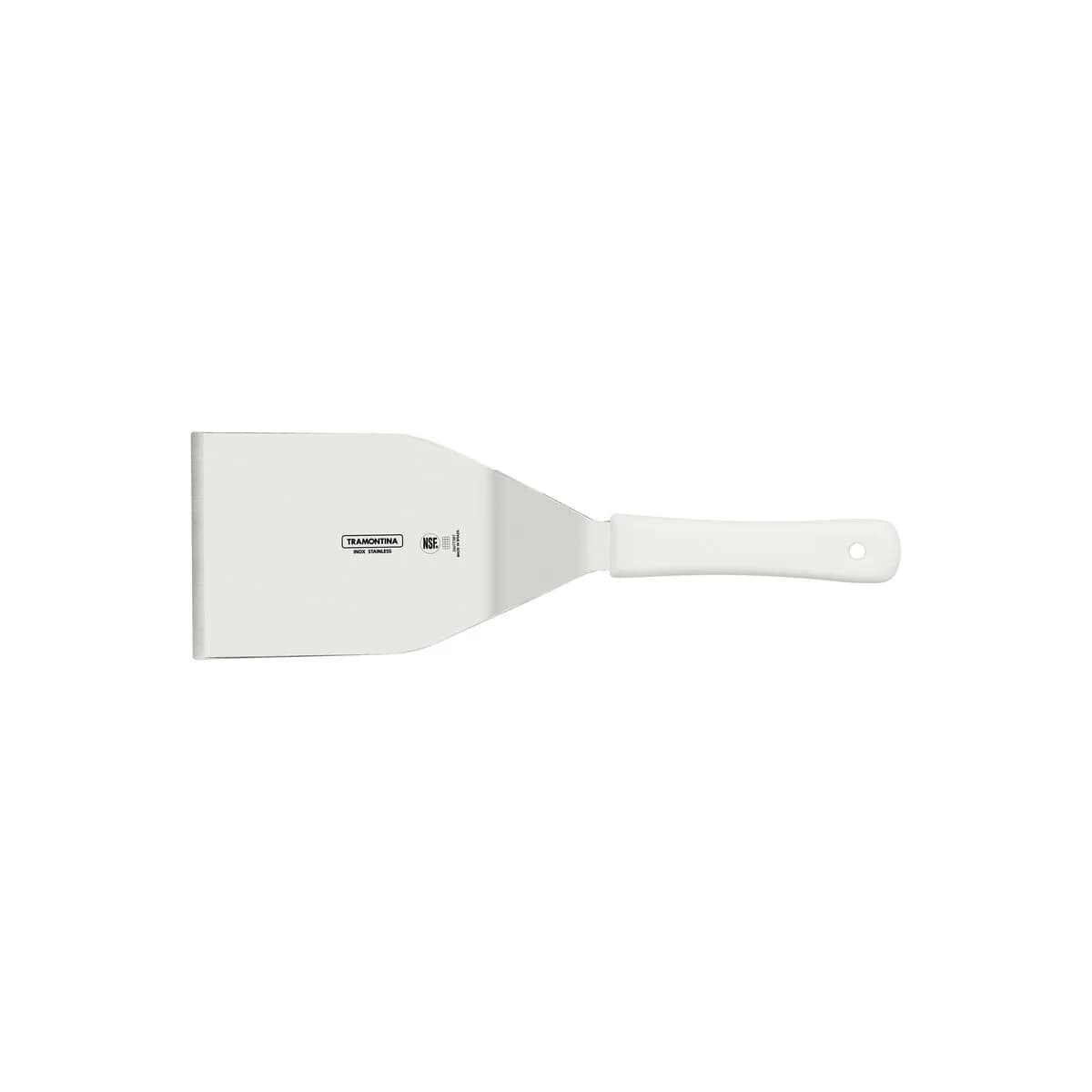 Espátula para hamburguesas Tramontina Profissional Master de acero inoxidable 7 × 4.25 pulgadas blanca — imagen 3 de 5