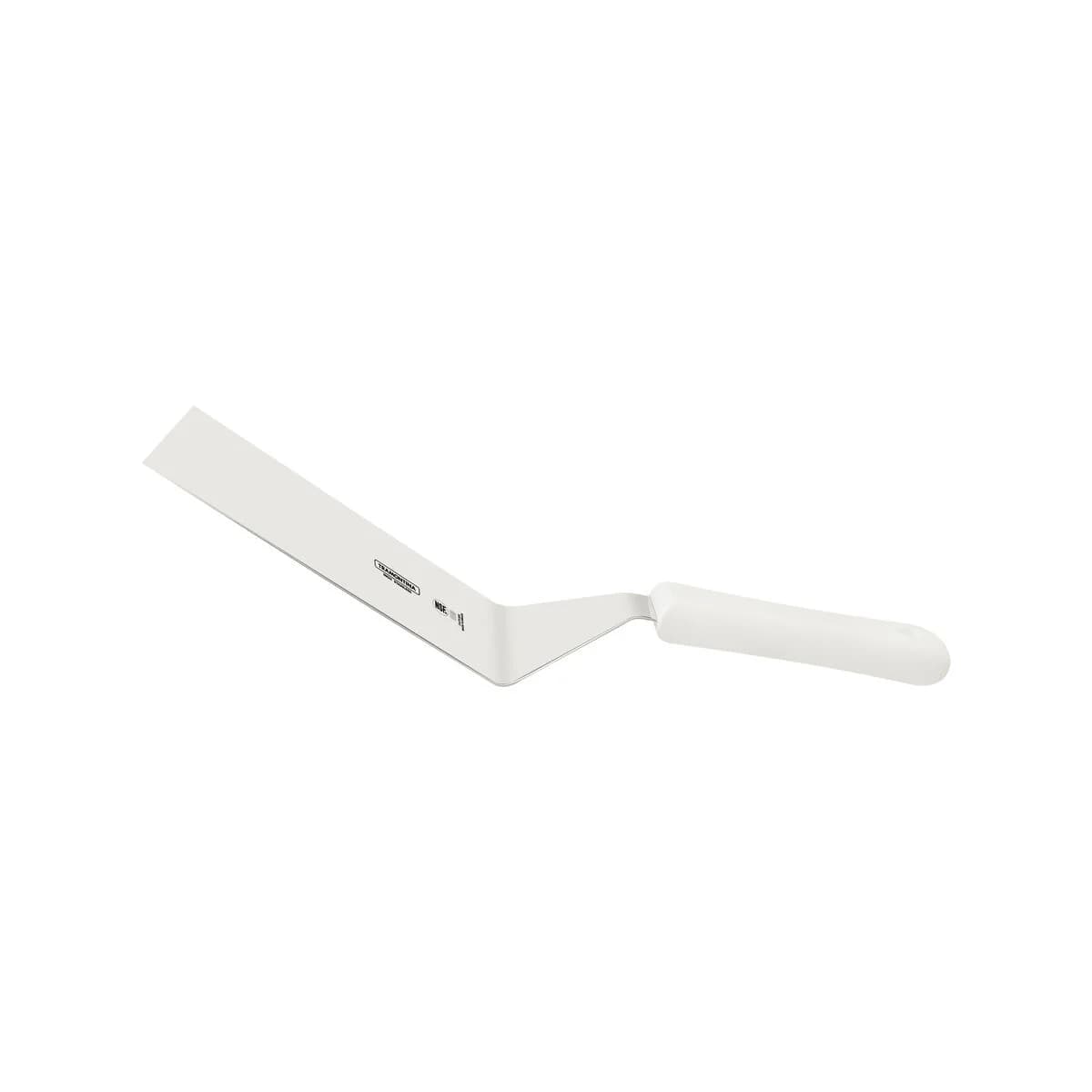 Espátula para hamburguesas Tramontina Profissional Master de acero inoxidable 8 × 3 pulgadas blanca