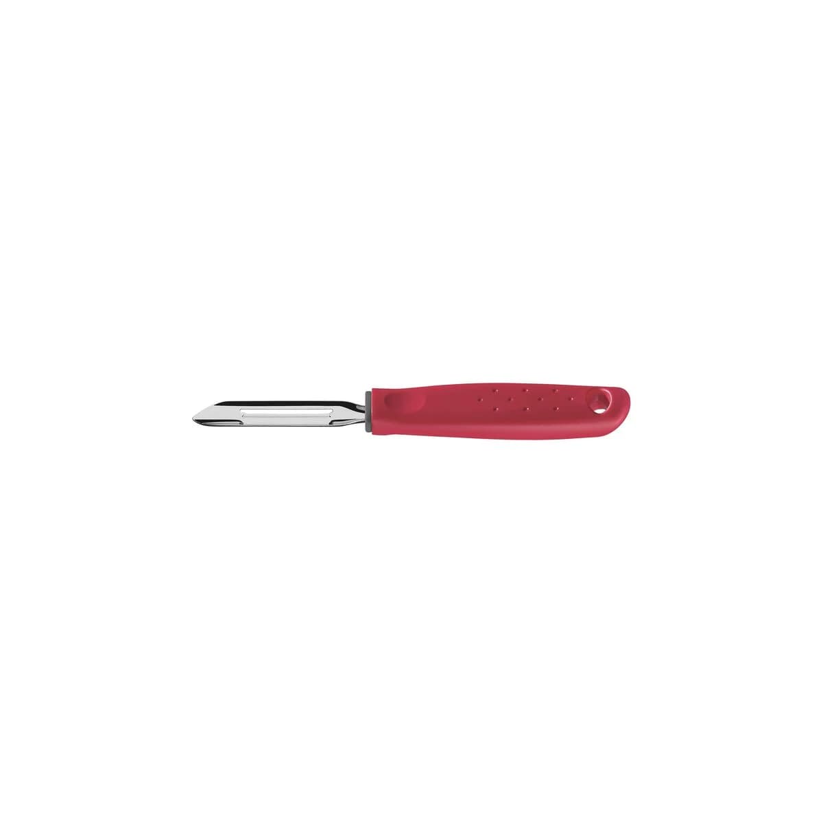 Pelapapas Tramontina Utilità de acero inoxidable 18.6 cm con mango rojo — imagen 1 de 2