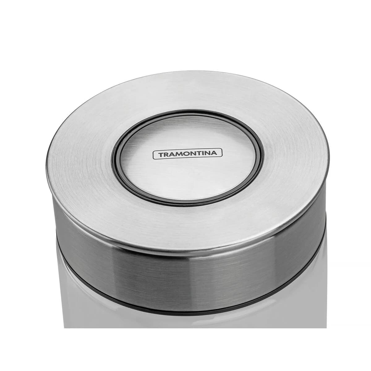 Frasco De Vidrio Tramontina Purezza Tapa Acero 700 Ml — imagen 3 de 10