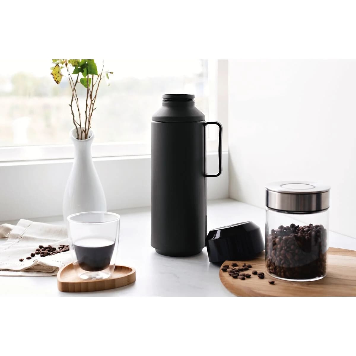 Frasco De Vidrio Tramontina Purezza Tapa Acero 700 Ml — imagen 8 de 10
