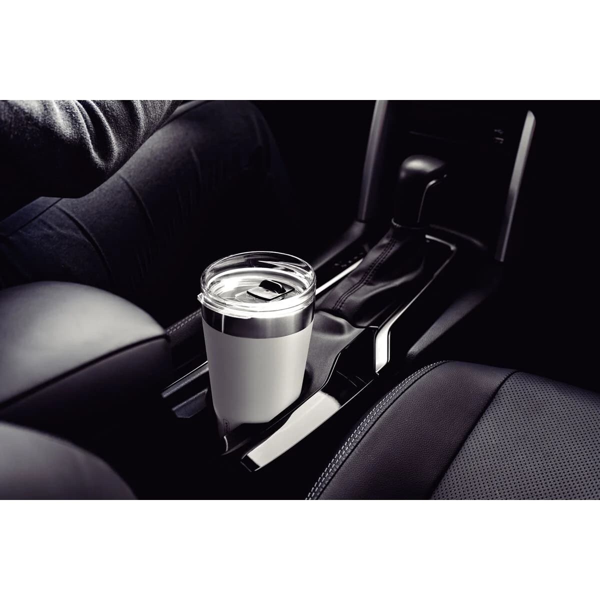 Vaso Termico Tramontina Exata Acero Inoxidable Blanco 550 ml — imagen 3 de 7