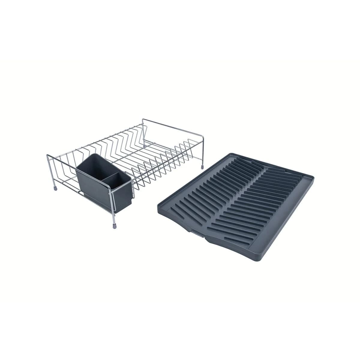 Escurridor Platos Tramontina Plurale Acero Inox con Bandeja — imagen 3 de 5