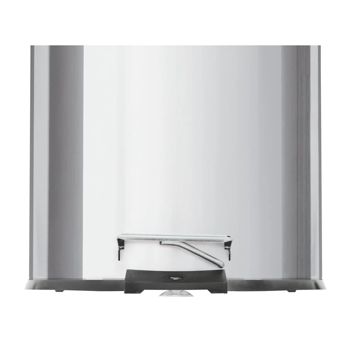 Basurero con pedal Tramontina Brasil de acero inoxidable 30 L — imagen 5 de 8