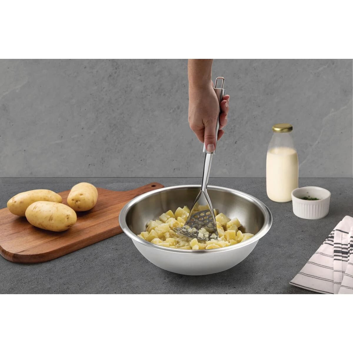 Puretera Tramontina Marffim de acero inoxidable 29.4 cm — imagen 3 de 4