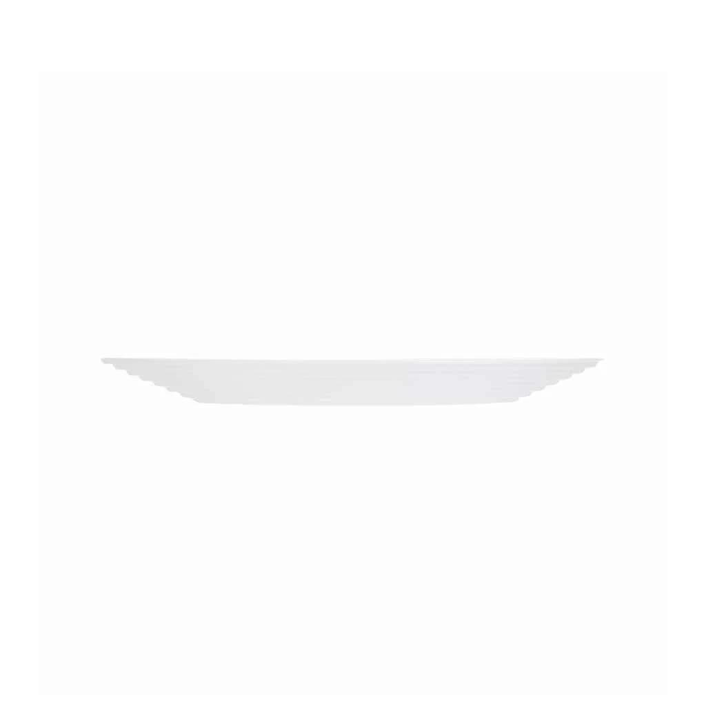 Plato De Postre Vidrio Blanco Luminarc Harena 19 Cm X6 Unid — imagen 3 de 3