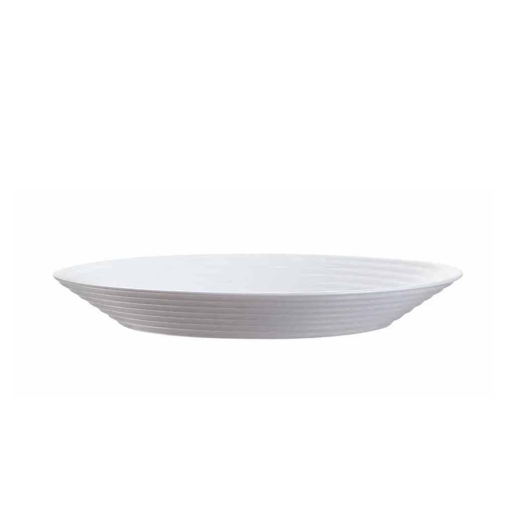 Plato Hondo Vidrio Blanco Luminarc Harena 23.5 Cm X6 Unid — imagen 2 de 3