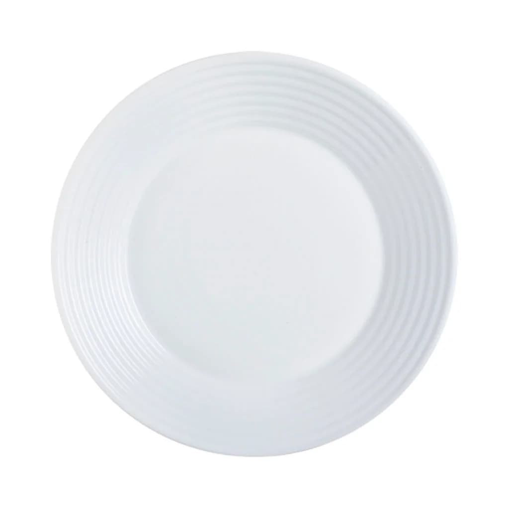 Plato Hondo Vidrio Blanco Luminarc Harena 23.5 Cm X6 Unid — imagen 3 de 3